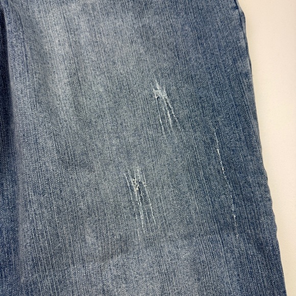 Paris Blues Women's Light Blue Denim Cullottes Capri Jeans size 14W - Picture 12 of 15